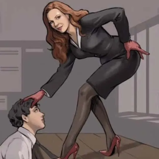 femdom奎茵 – 权力游戏剧情邪恶女上司调教下属